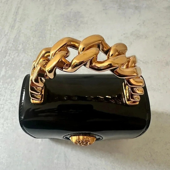 Versace Patent Leather Tote Bag - Picture 3 of 5